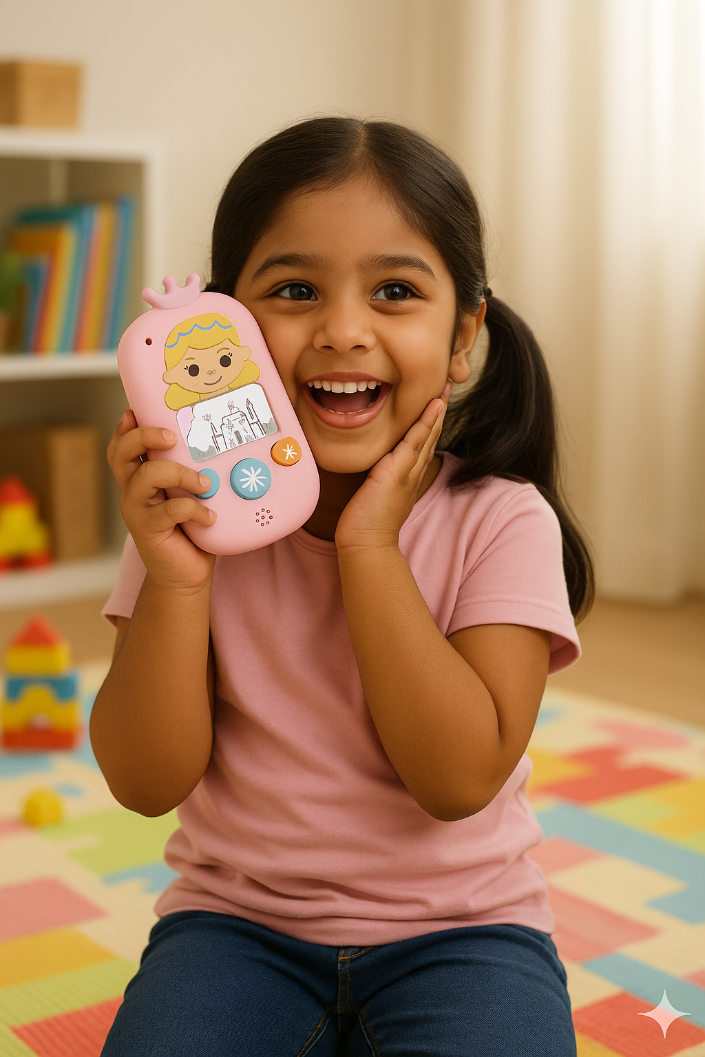 Thumbi Toy in hand